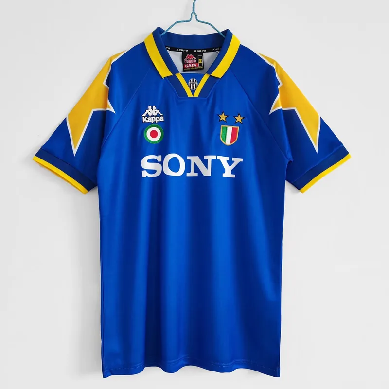 Camiseta Juventus 1995/96 VISITANTE MANGA CORTA VERSION FAN