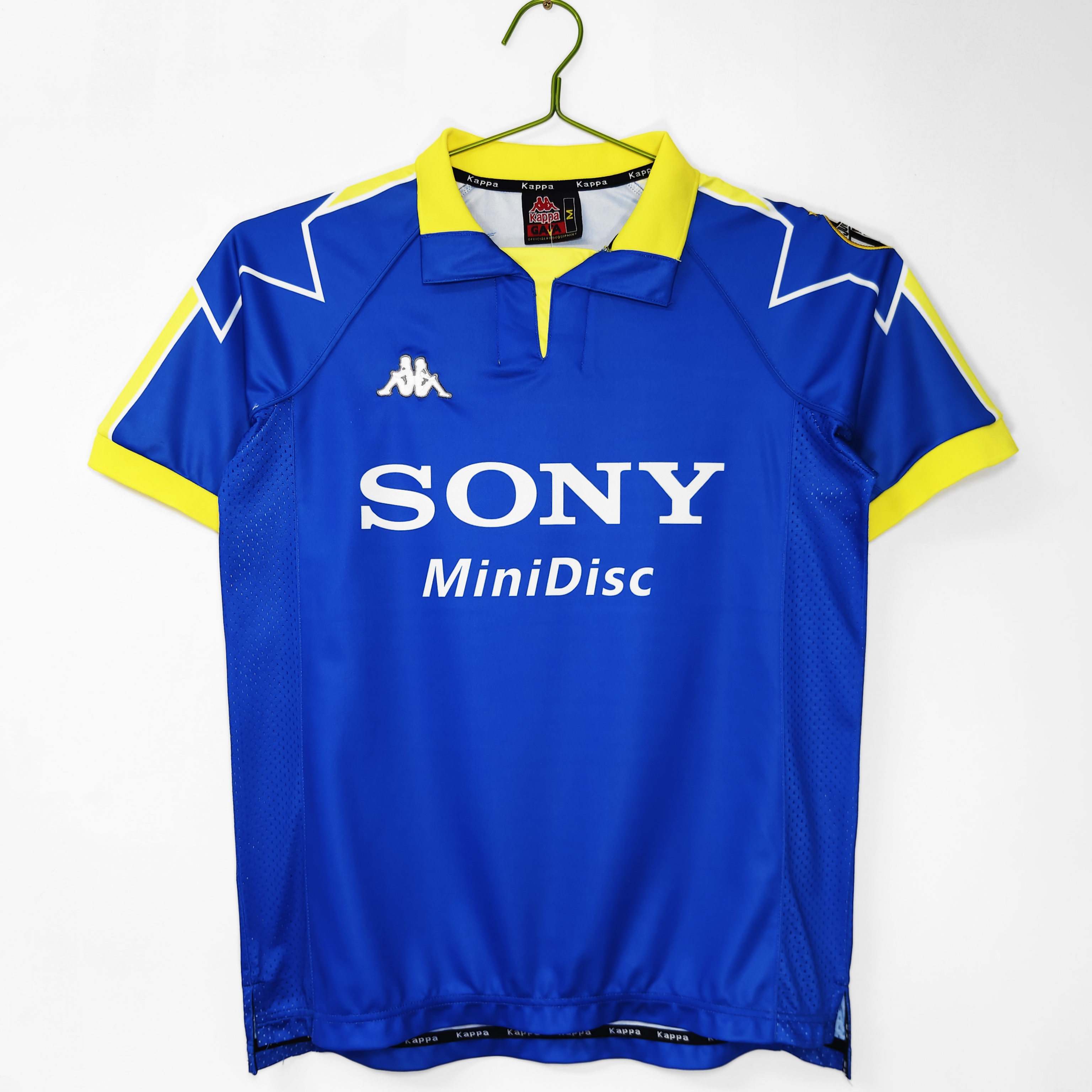 Camiseta de fútbol Juventus 1997/98 VISITANTE MANGA CORTA VERSION FAN
