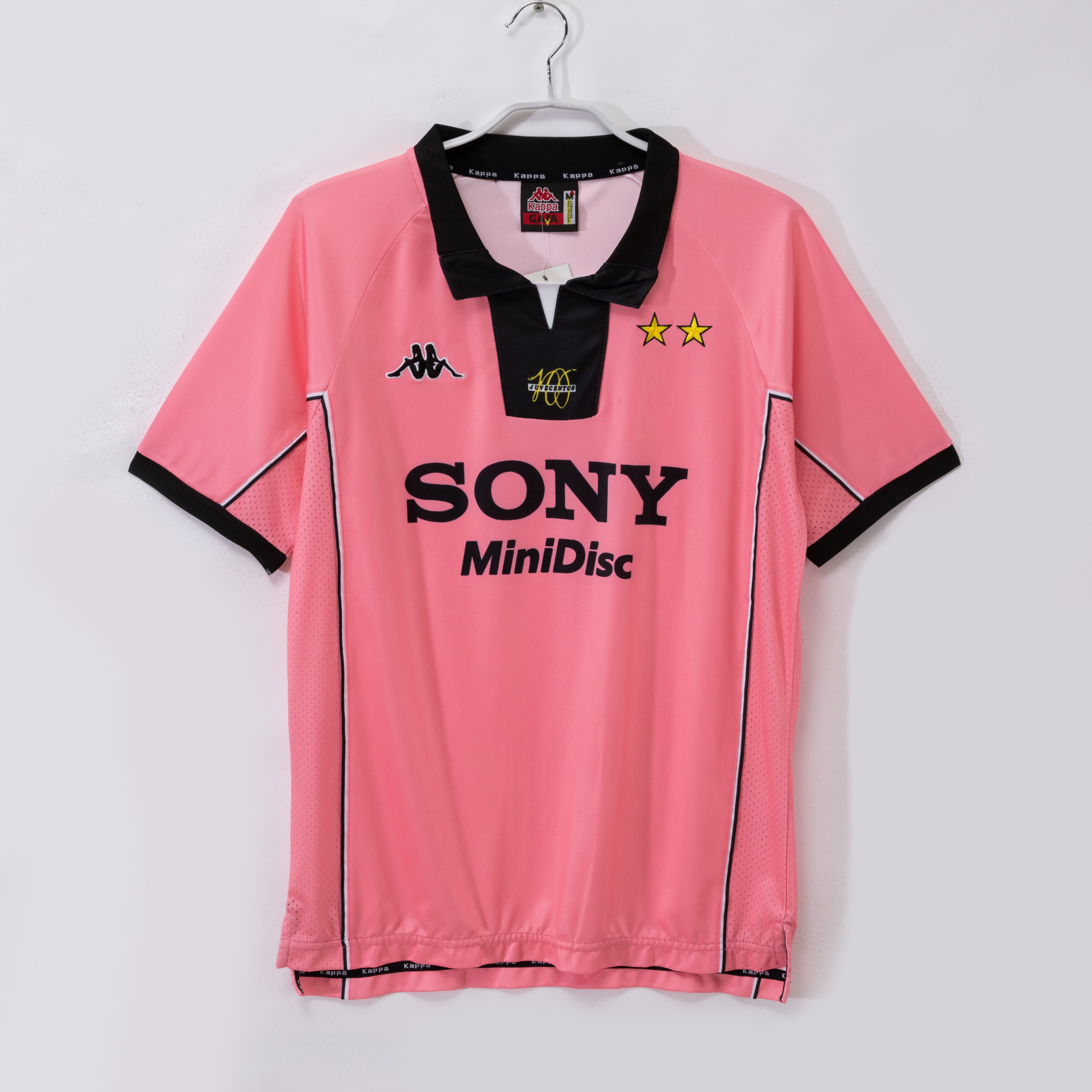 Camiseta de fútbol Juventus 1997/98 VISITANTE MANGA CORTA VERSION FAN