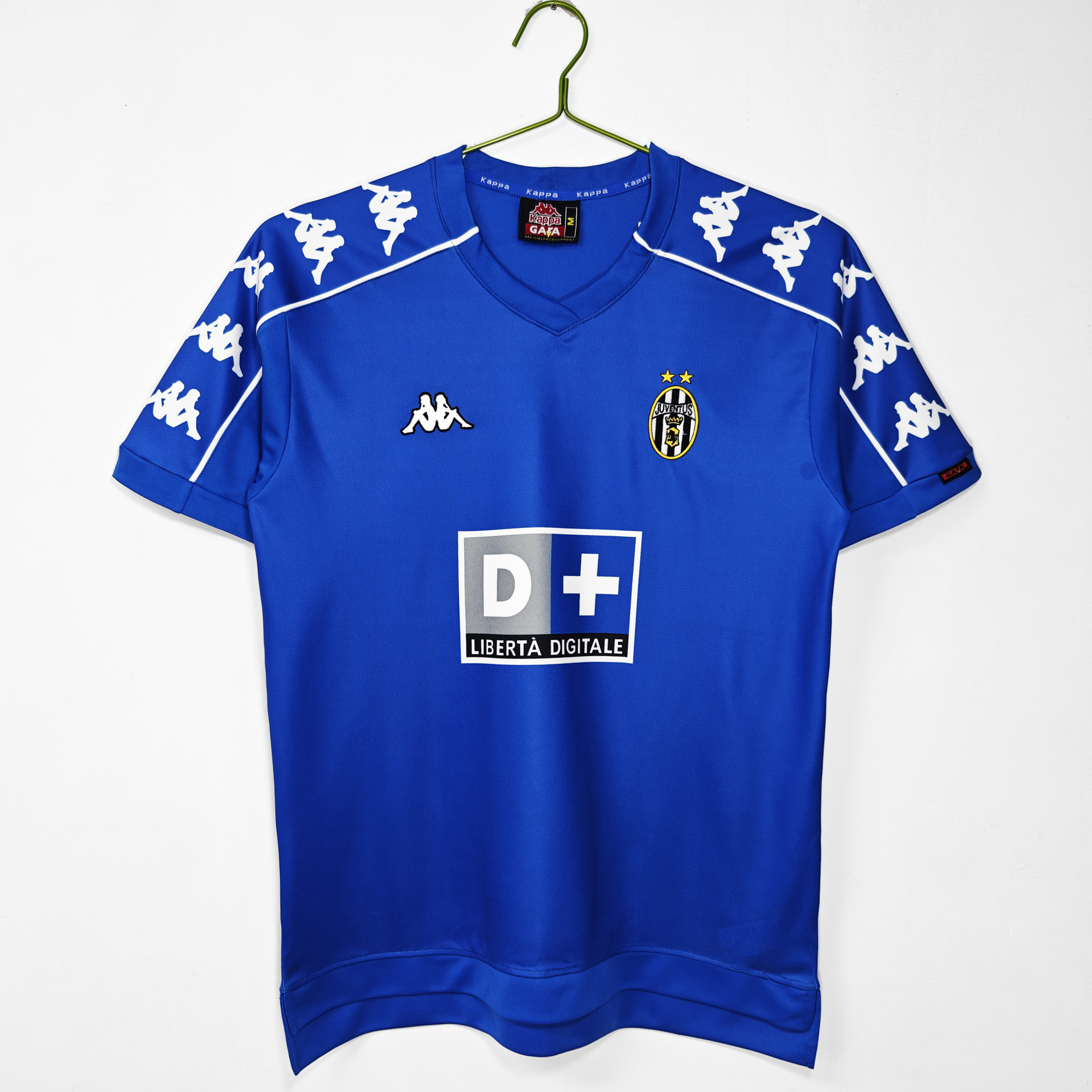 Camiseta de fútbol Juventus 1999/00 VISITANTE MANGA CORTA VERSION FAN