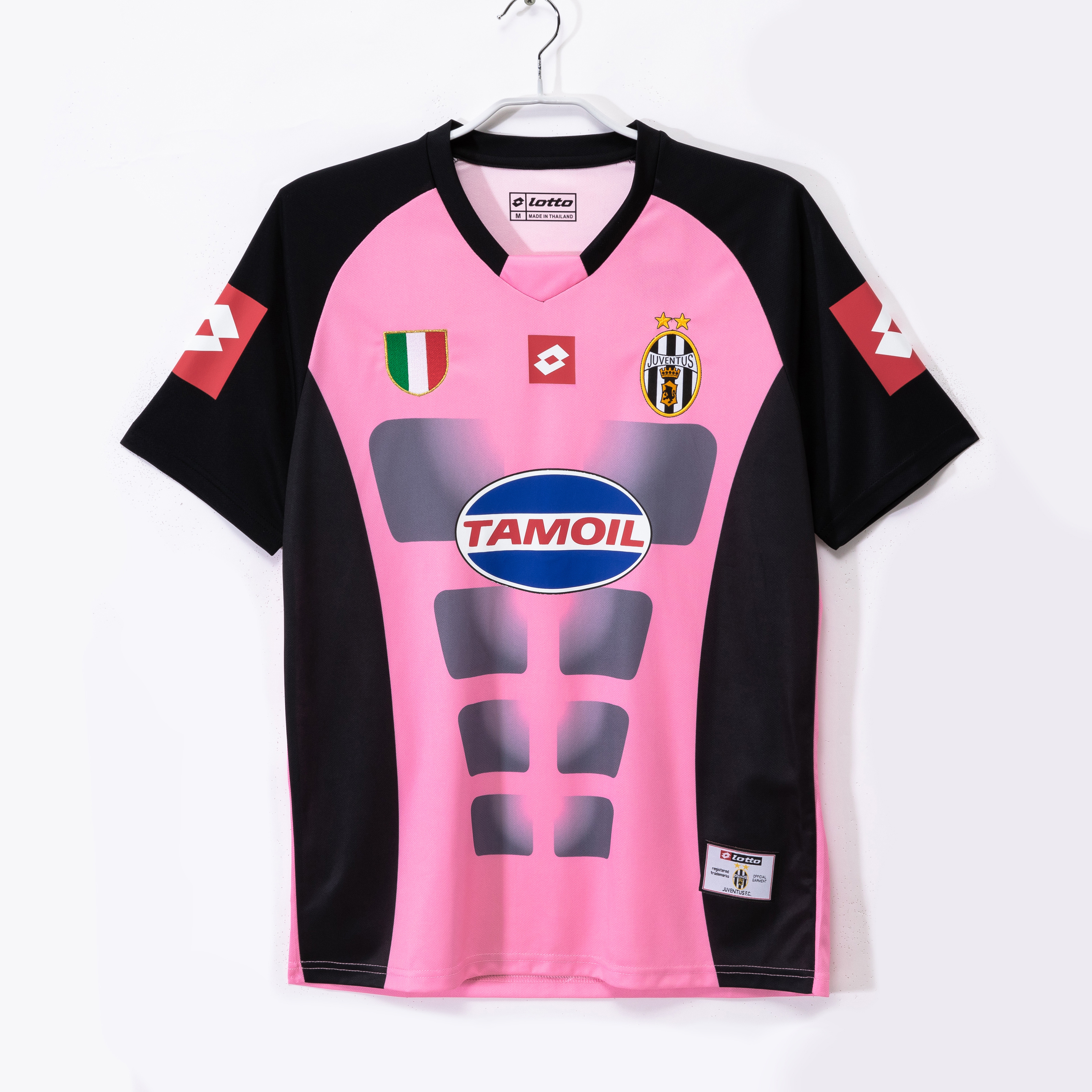 Camiseta de fútbol Juventus 2002/03 VISITANTE MANGA CORTA VERSION FAN