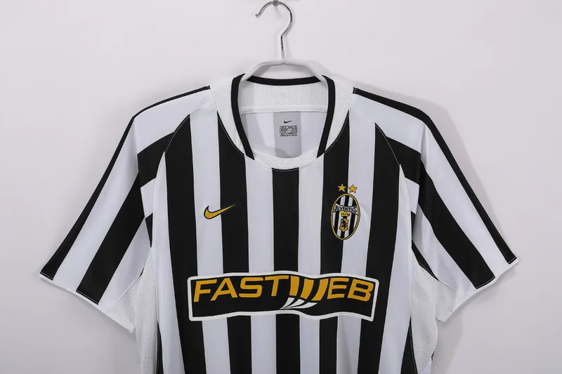 Camiseta Juventus 2003/04 LOCAL MANGA CORTA VERSION FAN