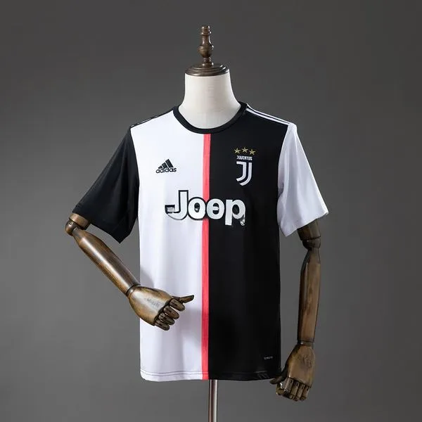 Camiseta de fútbol Juventus 2019/20 LOCAL MANGA CORTA VERSION FAN