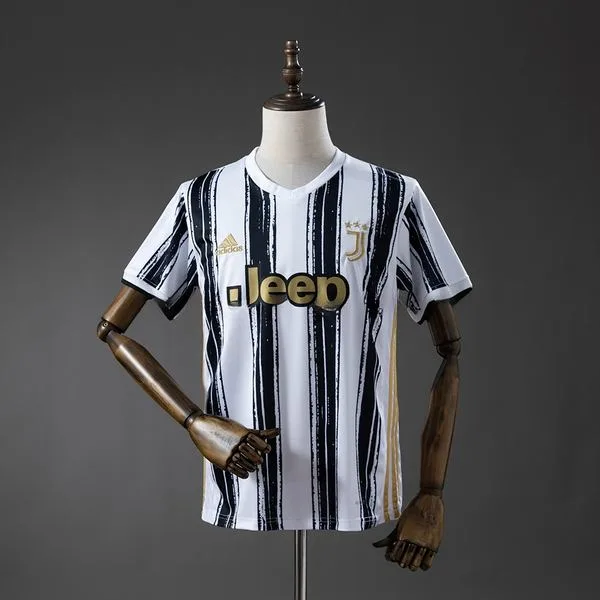 Camiseta de fútbol Juventus 2020/21 LOCAL MANGA CORTA VERSION FAN