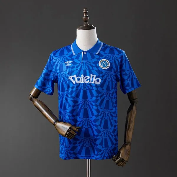 Camiseta de fútbol Napoli 1991/93 LOCAL MANGA CORTA VERSION FAN