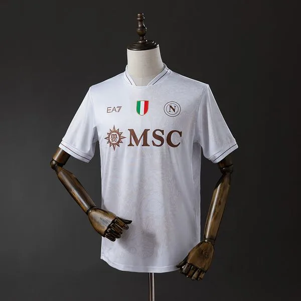 Camiseta de fútbol Napoli 2025/26 VISITANTE MANGA CORTA VERSION FAN