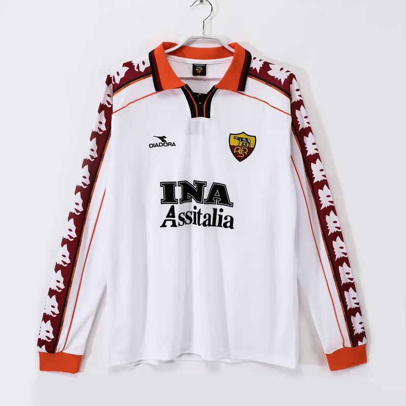 Roma 1998/99 VISITANTE MANGA LARGA VERSION FAN
